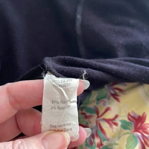 CAbi black soft shell cardigan - Picture 7 of 8